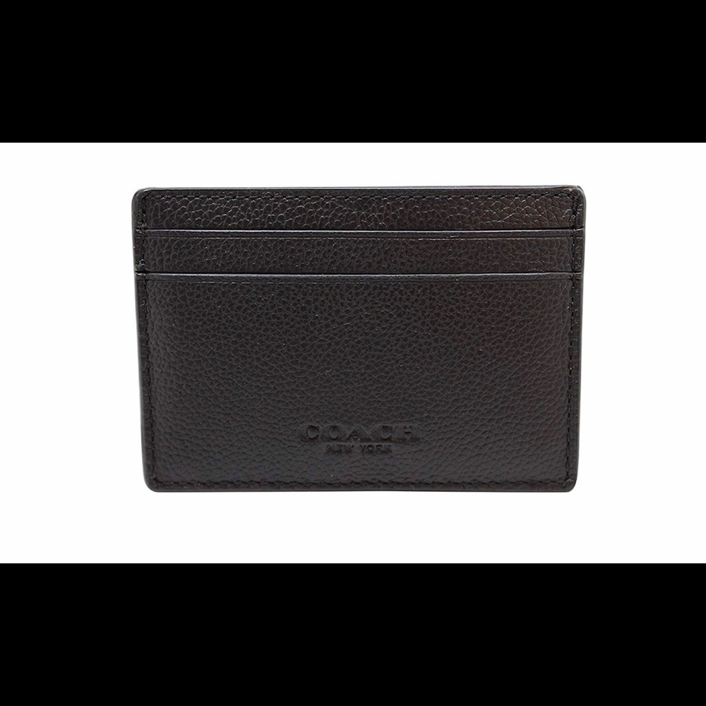 Coach Men’s Money Clip Card Case Wallet